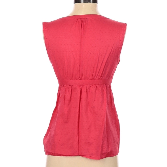 banana republic size 2 pink/coral top - Picture 2 of 3